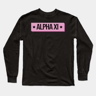 Pink A Xi Long Sleeve T-Shirt